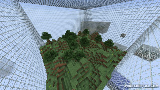 Cube World Generator Mod for Minecraft