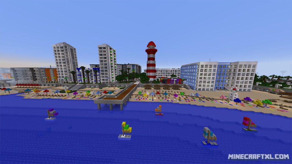 minecraft greenfield city map download