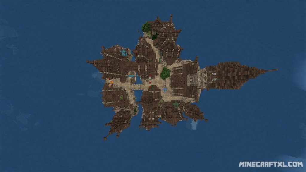 medieval village map minecraft 1.12.2