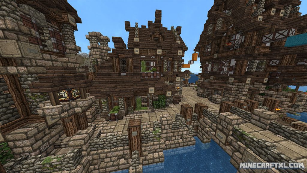 Medieval Village Map Download for Minecraft 1.7/1.6