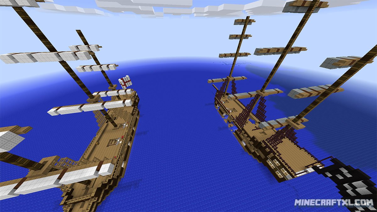 minecraft pirate ship map